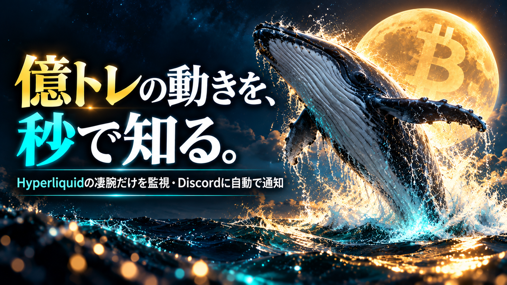 億トレニキ監視クラブ：凄腕トレーダーの売買をDiscordに自動で通知